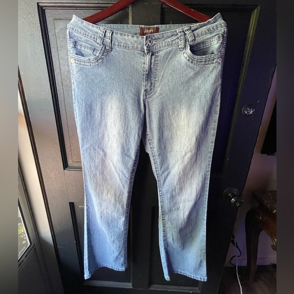 Angels Boot Cut Jeans size 12 - light blue - Picture 1 of 10